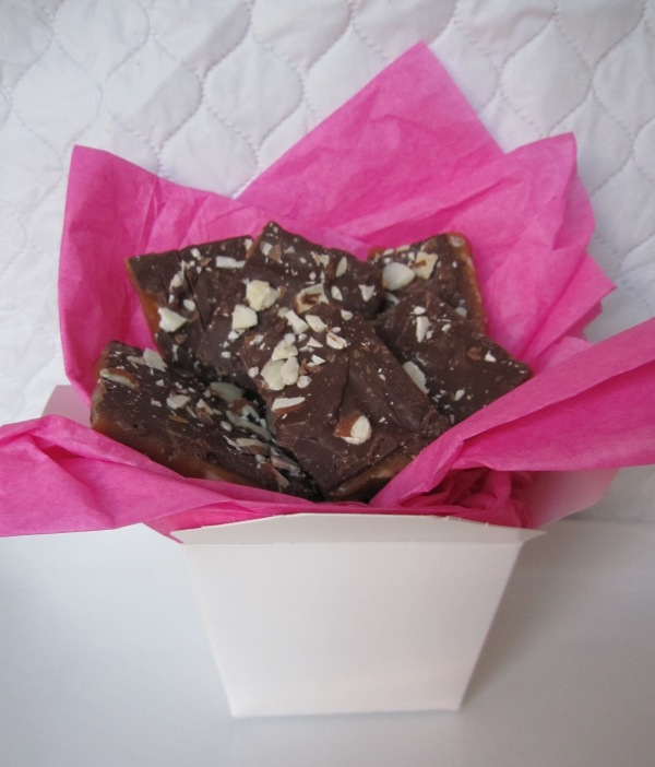 Almond Butter Toffee | Pinky's Pantry