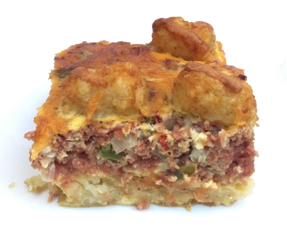 Corned Beef Tater Tot Casserole | Pinky's Pantry